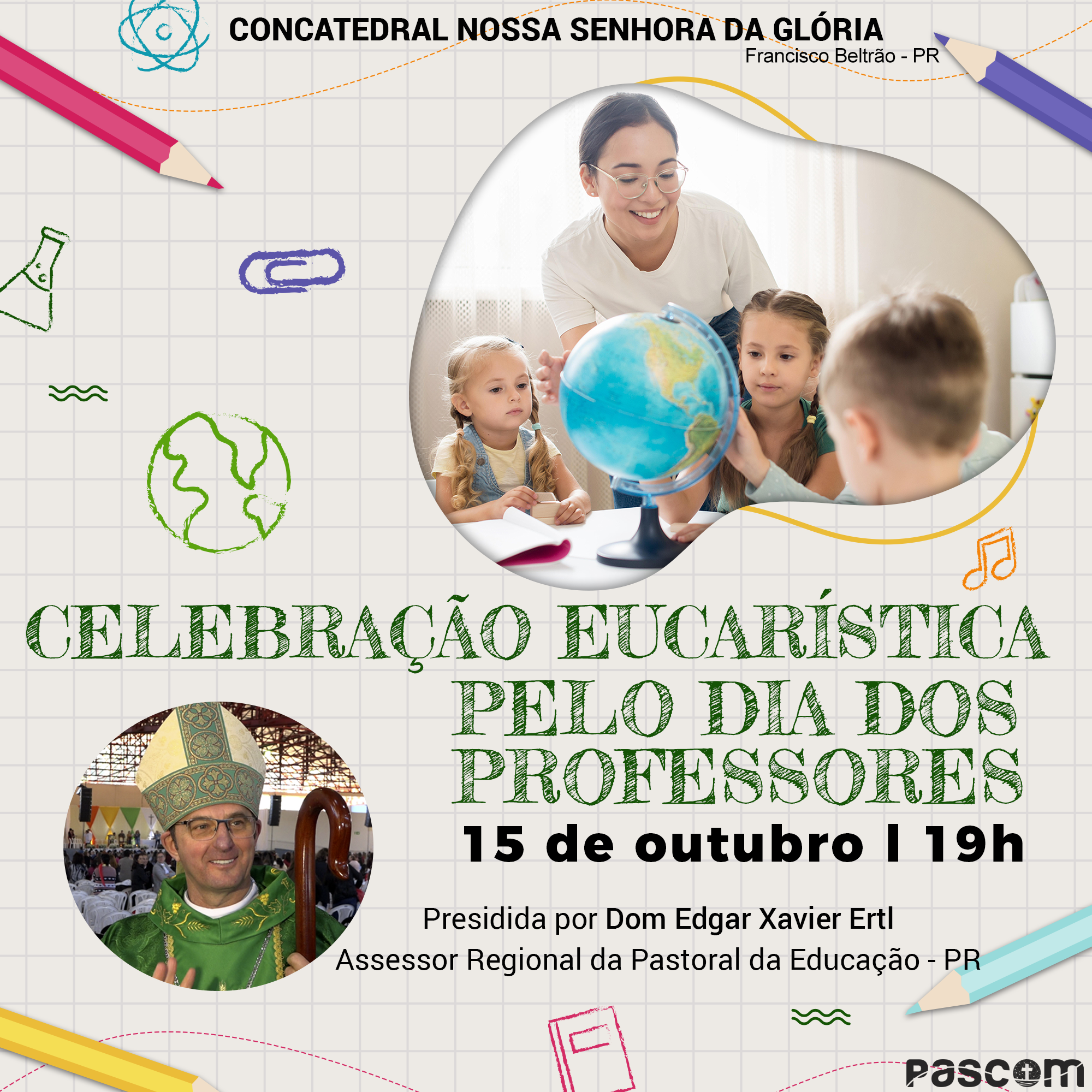 Missa celebra o Dia do Professor - Diocese de Palmas - Francisco