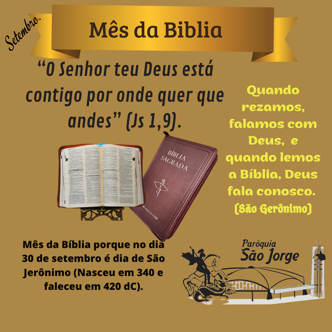 Diocese Santiago - Setembro, Mês da Bíblia